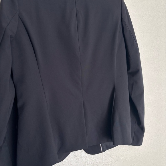 BROOKS BROTHERS Classic Fit Women's Black Wool Blend Blazer Sz 6 P Office Career - Picture 11 of 16